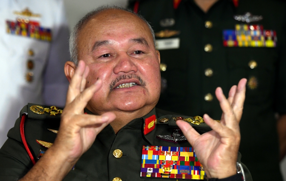 Former chief of defence force Tan Sri Zulkifli Zainal Abidin replaced former inspector-general of police Tan Sri Rahim Noor as the Malaysian facilitator. — Bernama pic
